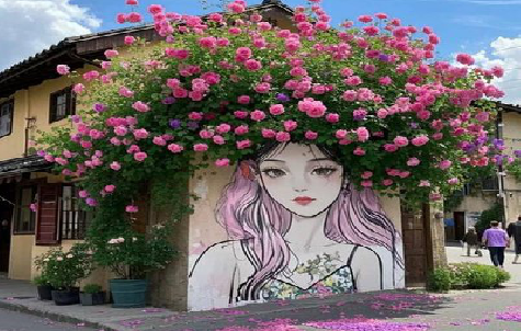 正安怎么设计网红打卡墙绘