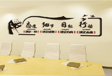 正安企业文化墙主要展示什么？