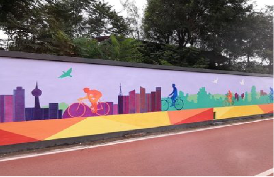 正安墙体彩绘-围墙