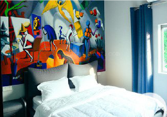 正安对于酒店的墙体彩绘而言更注重哪些方面？