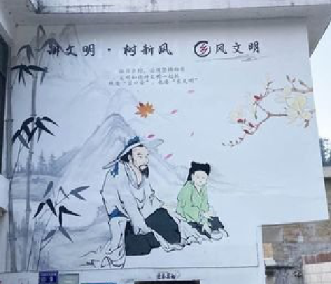 正安分享几个墙绘保养知识。