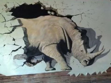 正安在墙绘中，如何绘制3D效果？